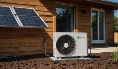 An outdoor AC unit